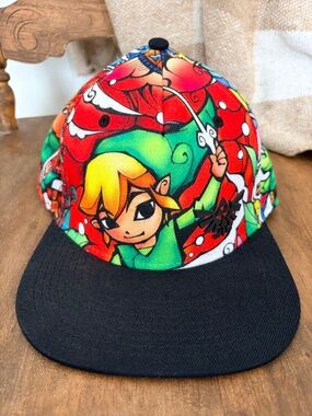 Nintendo, 2016, The Legend of Zelda, Windwalker, Snapback,‎ Baseball Cap, Hat